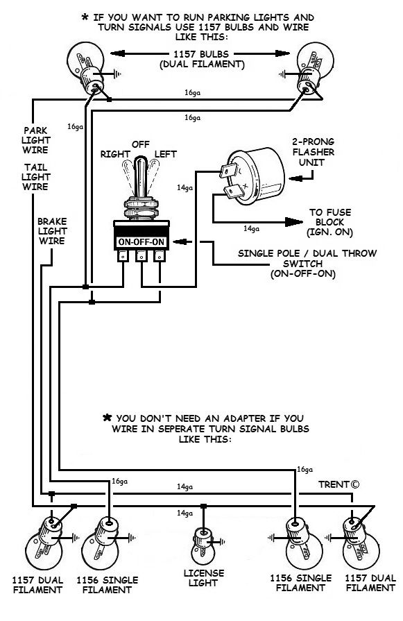 Motorcycle Led Light Wiring Diagram from www.how-to-build-hotrods.com